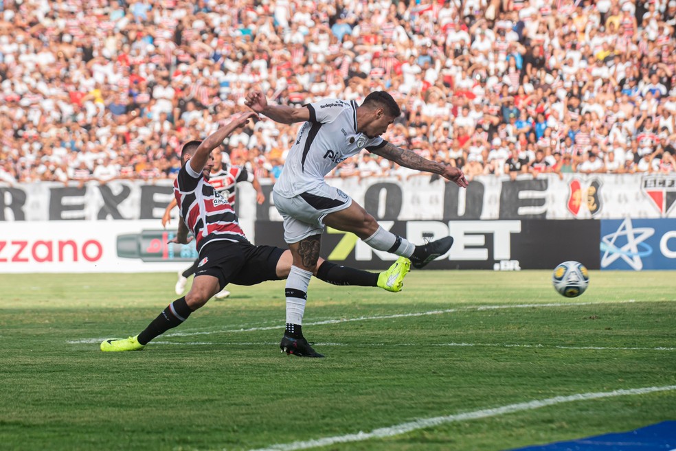 Santa Cruz x Treze, pré-Copa do Nordeste — Foto: Jefinho Cariri