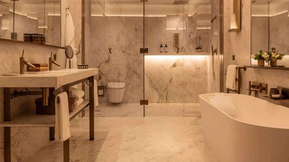 Acomodação do Rosewood São Paulo — Foto: Divulgação