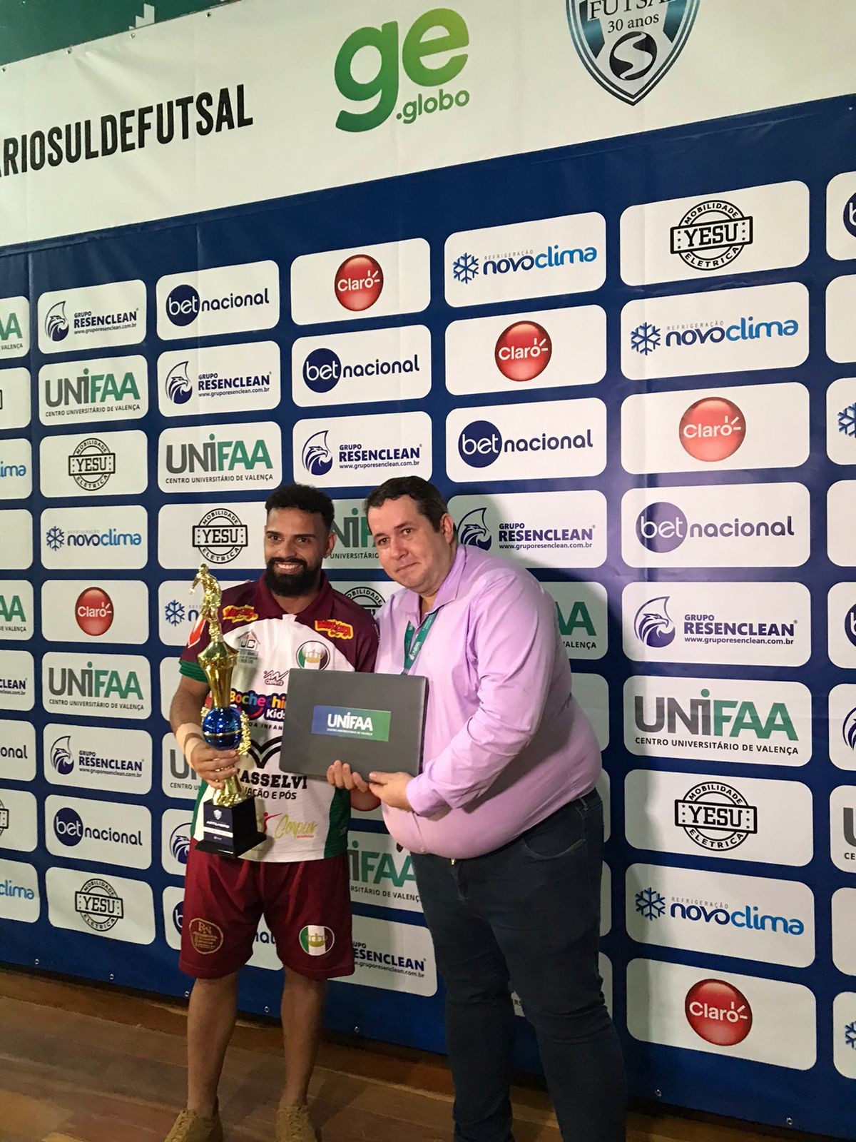 Confira os premiados da 30ª edição da Copa Rio Sul de Futsal | Ge