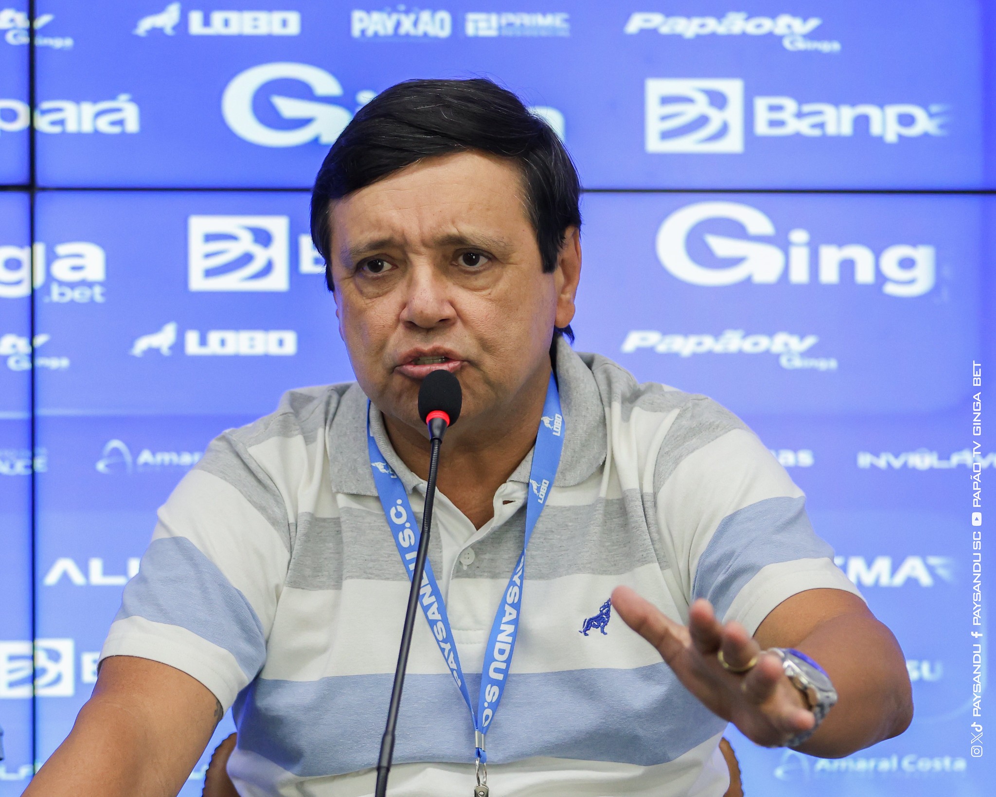 Alberto Maia se despede do Paysandu e diz estar triste por não alcançar o acesso