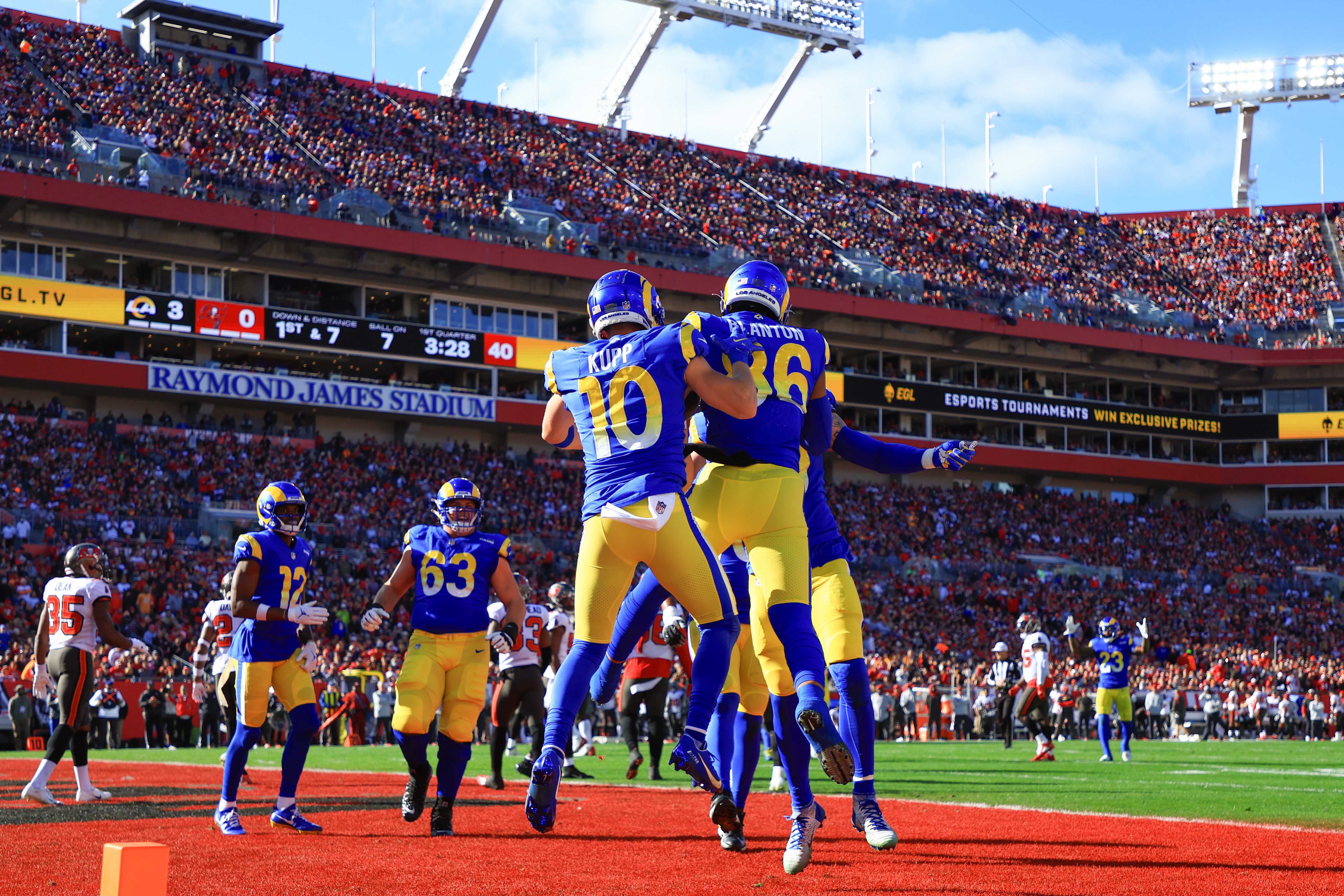Rams evitam a virada, eliminam Tom Brady e vão à final da NFC | Ge