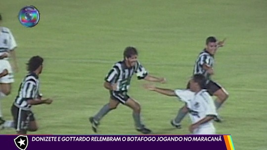 Donizete e Gottardo relembram o Botafogo jogando no Maracanã - Programa: Globo Esporte RJ 