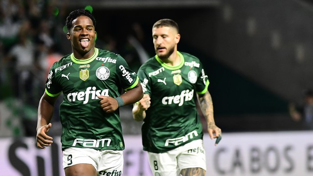 Gol Palmeiras x América-MG Endrick