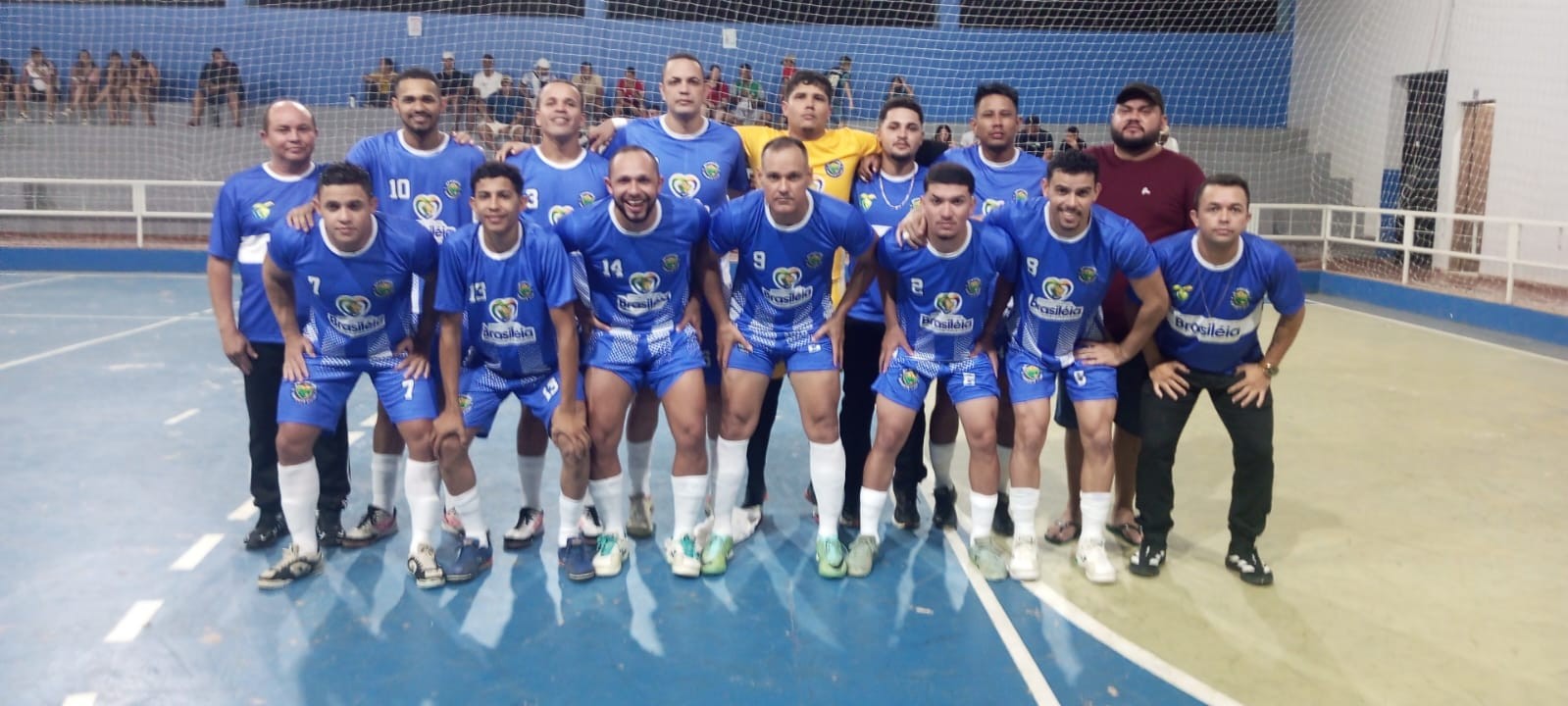 Partida entre Brasiléia e Epitaciolândia no Campeonato Acreano de Futsal