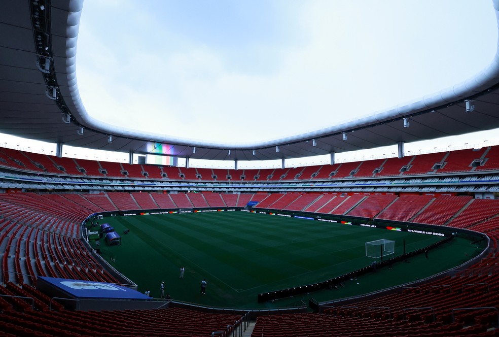 Estádio Akron conhecido pela RD Congo