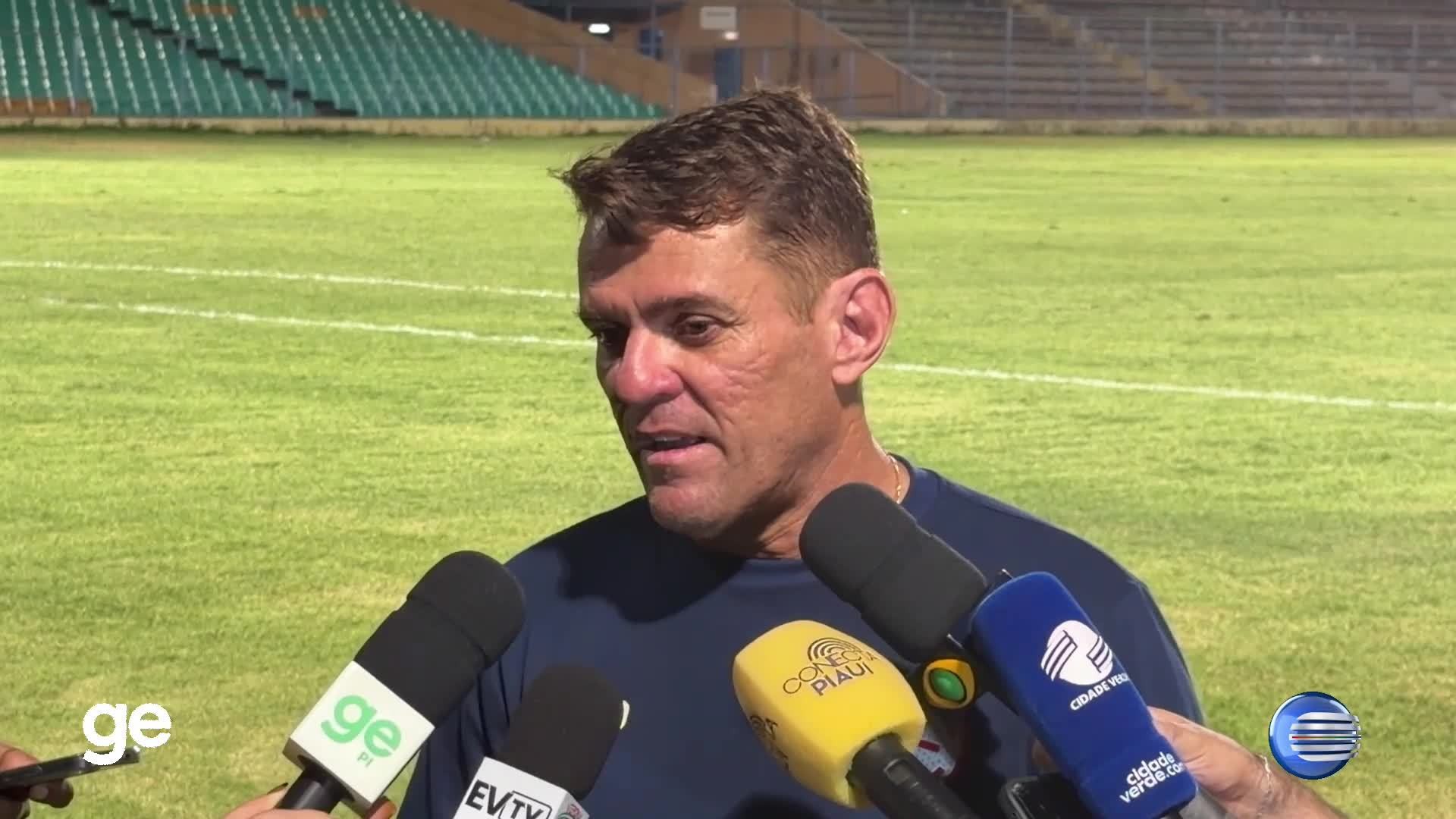 Comercial-PI 1 x 1 4 de Julho: veja as entrevistas após o empate pela 3ª rodada do Piauiense Série B