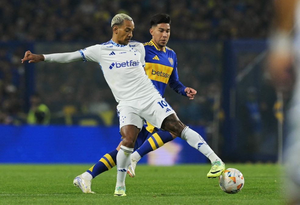 Boca Juniors x Cruzeiro — Foto: JUAN MABROMATA / AFP