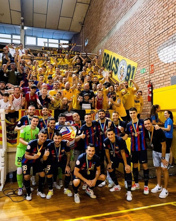 Atual campeão, Pito projeta estreia do Barcelona na Champions League de  Futsal