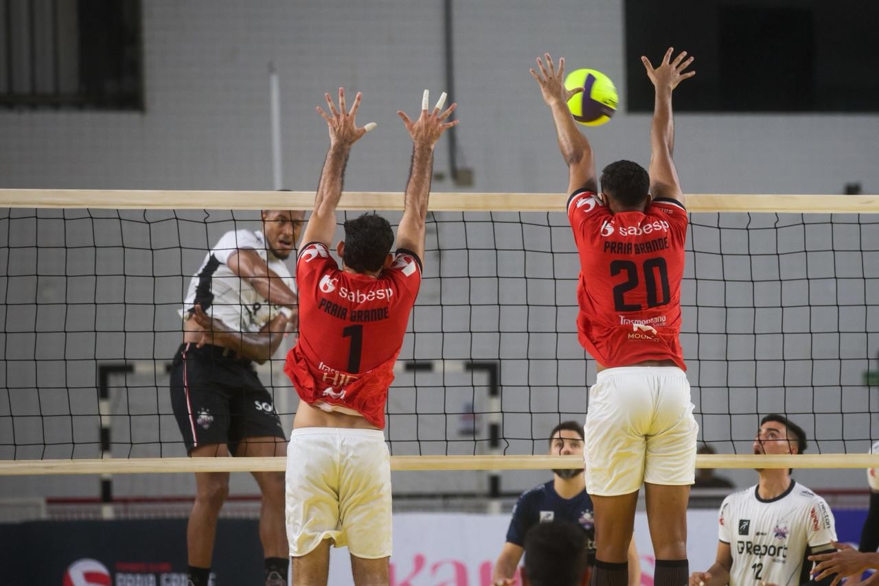 Suzano bate Praia Grande e chega à segunda vitória no Paulista de vôlei masculino