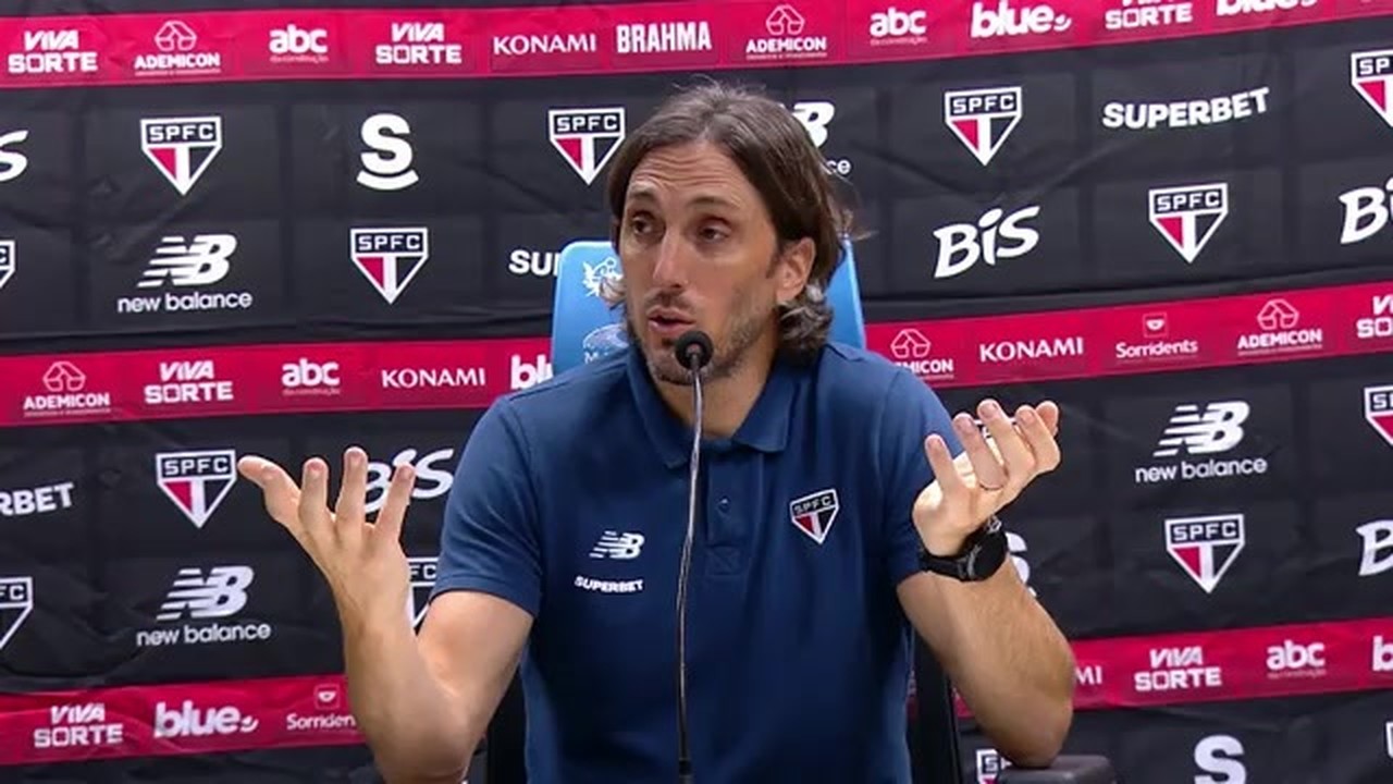 Veja a coletivajogo do blaze blazeLuis Zubeldía após a derrota do São Paulo para o Fluminense