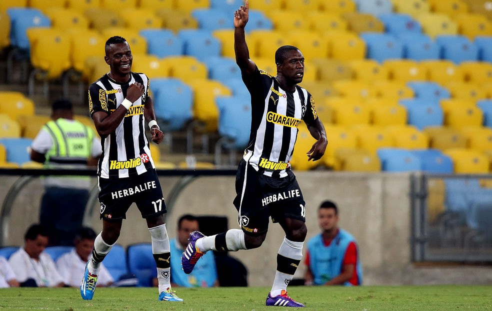 Seedorf na passagem pelo Botafogo entre 2012 e 2013  &mdash; Foto: Vitor Silva / SSPress