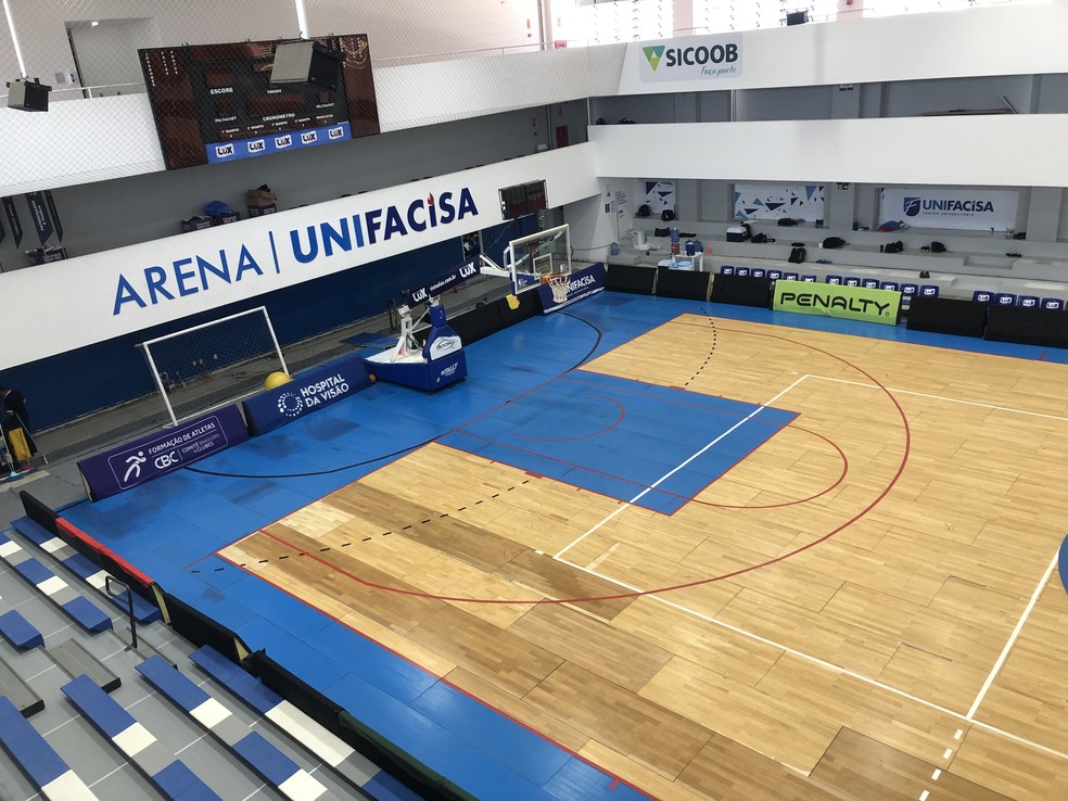 Arena Unifacisa, em Campina Grande — Foto: Cisco Nobre/ge
