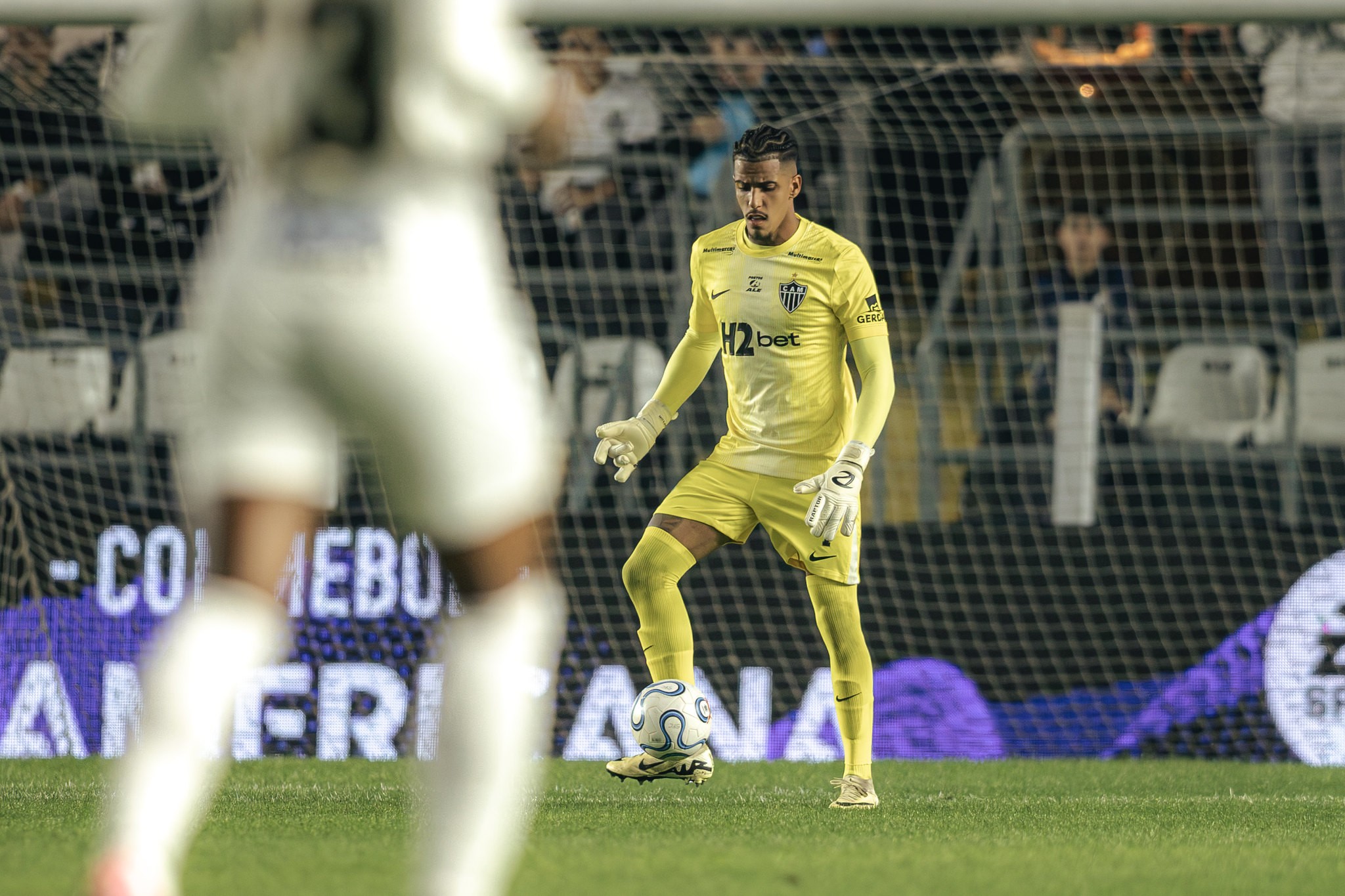 Atuações do Atlético-MG: Fred erra em gol, e Delfim se salva em derrota contra o Santos