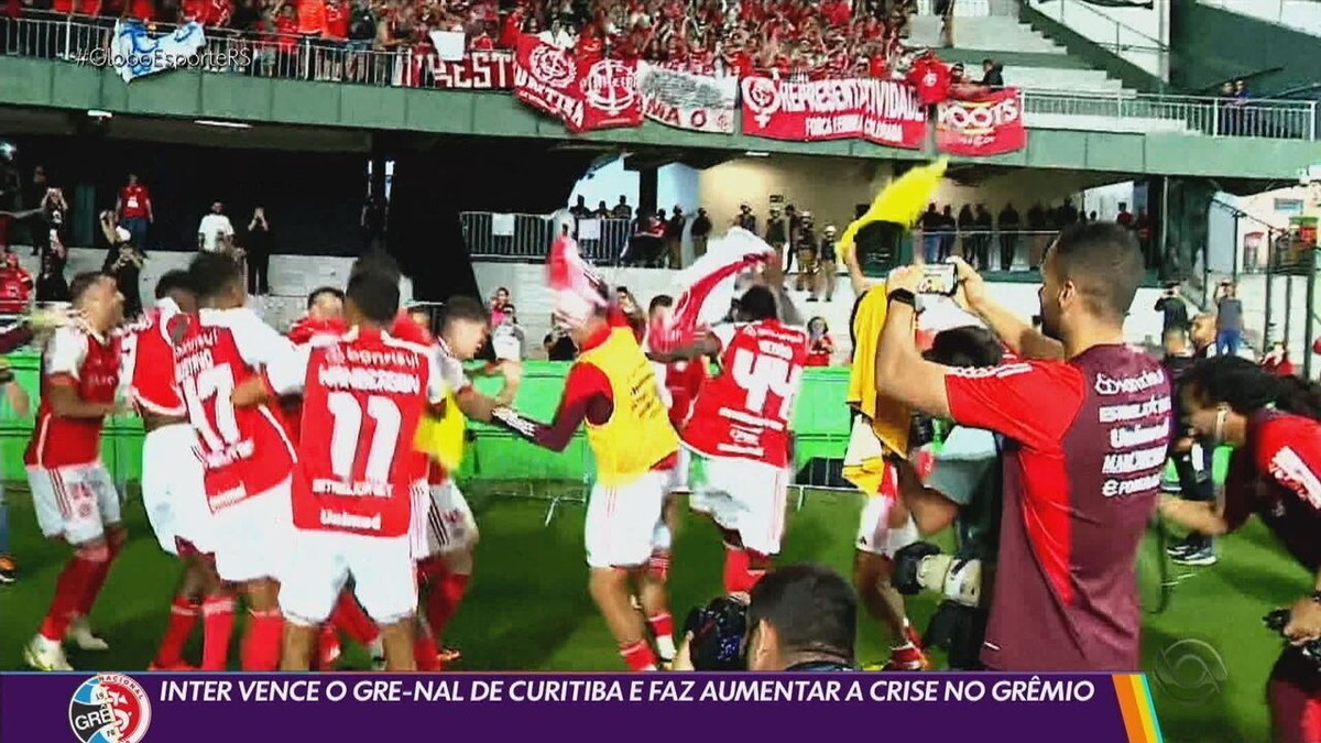 Mudanças em Inter e Grêmio desde o último Gre-Nal: Curitiba defines futuro.