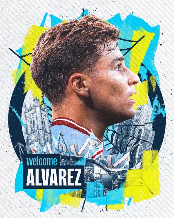 Manchester City oficializa contratação de Álvarez, ex-River Plate | Ge