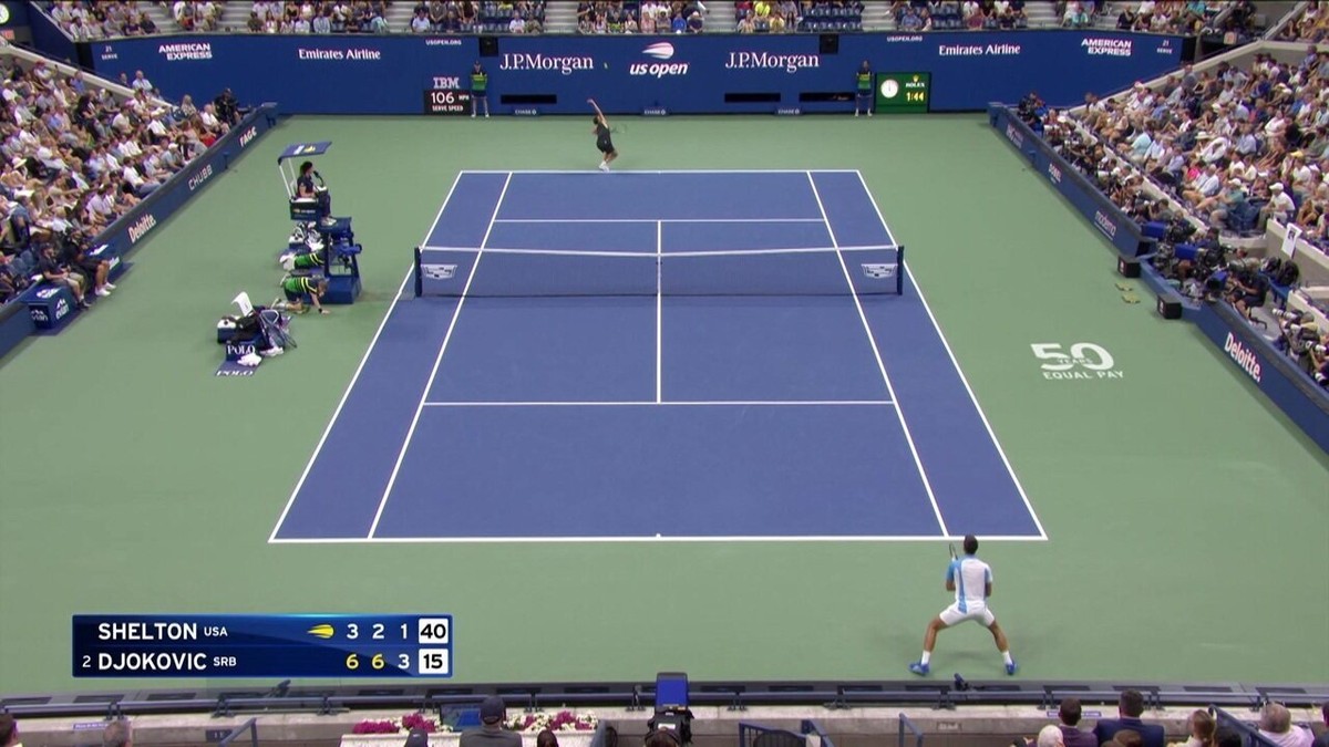 Shelton x Djokovic: onde assistir ao vivo e horário da semifinal do US Open  - Lance!