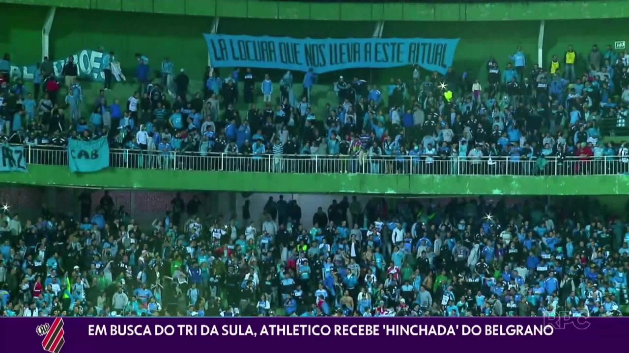 Em busca do tri da Sula, Athletico recebe 'hinchada' do Belgrano