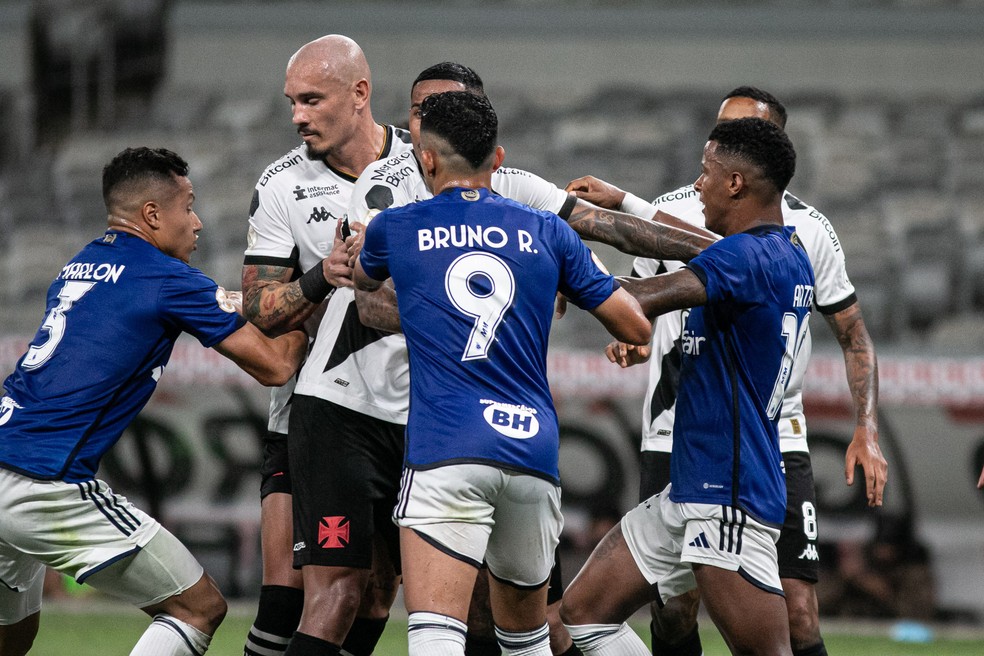 Cruzeiro x Vasco — Foto: Fernando Moreno/AGIF