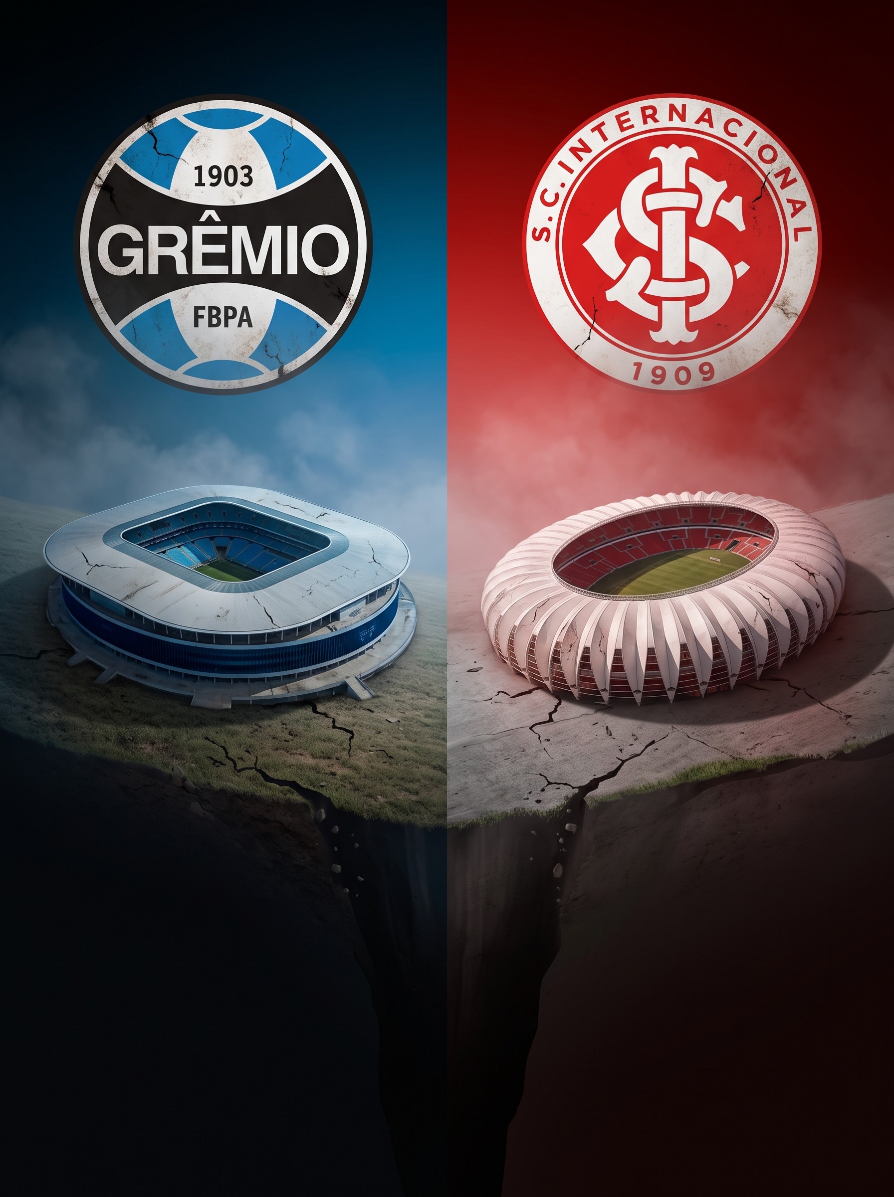 Despedida da Série A? Gre-Nal opõe rivais sob risco de rebaixamento conjunto; veja chances