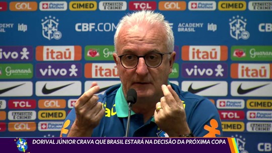 Dorival Júnior crava que Brasil estará na decisão da próxima Copa - Programa: Globo Esporte RJ 