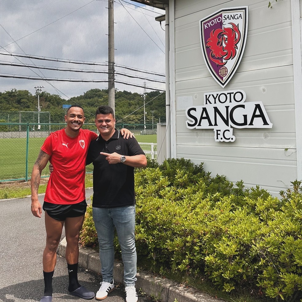 Rafael Papagaio no Kyoto Sanga — Foto: Arquivo pessoal