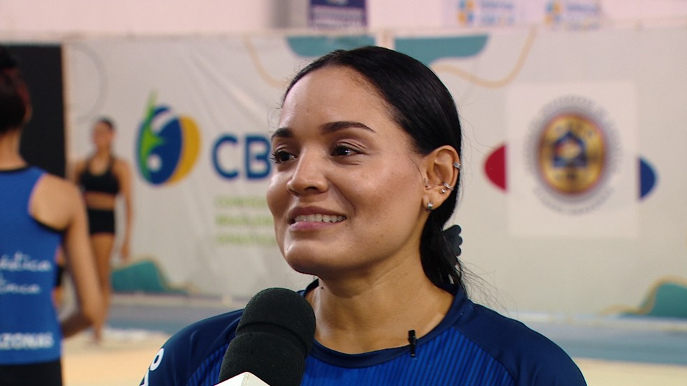 Ginastas do Amazonas buscam medalhas e sonham com Sele&ccedil;&atilde;o Brasileira em Bel&eacute;m &mdash; Foto: Larry Wilcox - Rede Amaz&ocirc;nica
