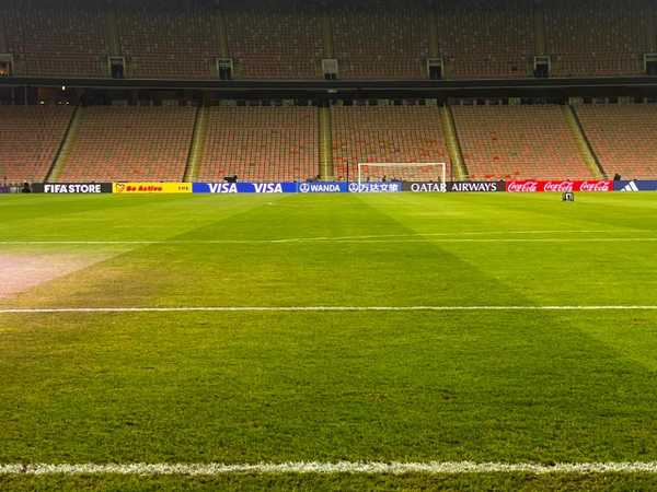See photos of Joya do Re Stadium the day before the Fluminense vs Al Ahly match  Fluminense