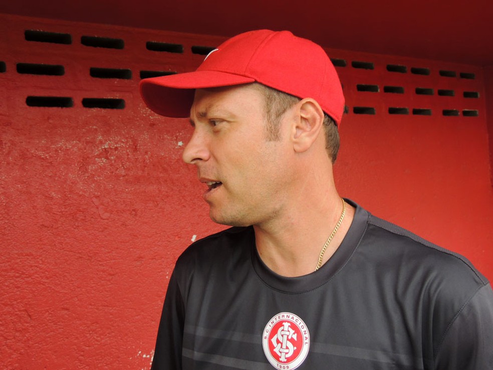 André Döring, ex-jogador do Inter e do Fluminense de Mato Leitão — Foto: Tomás Hammes