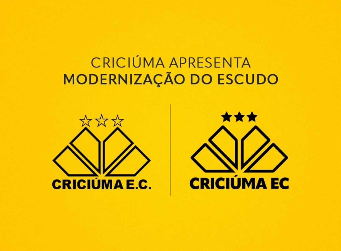 Criciúma anuncia mudanças no escudo; veja detalhes