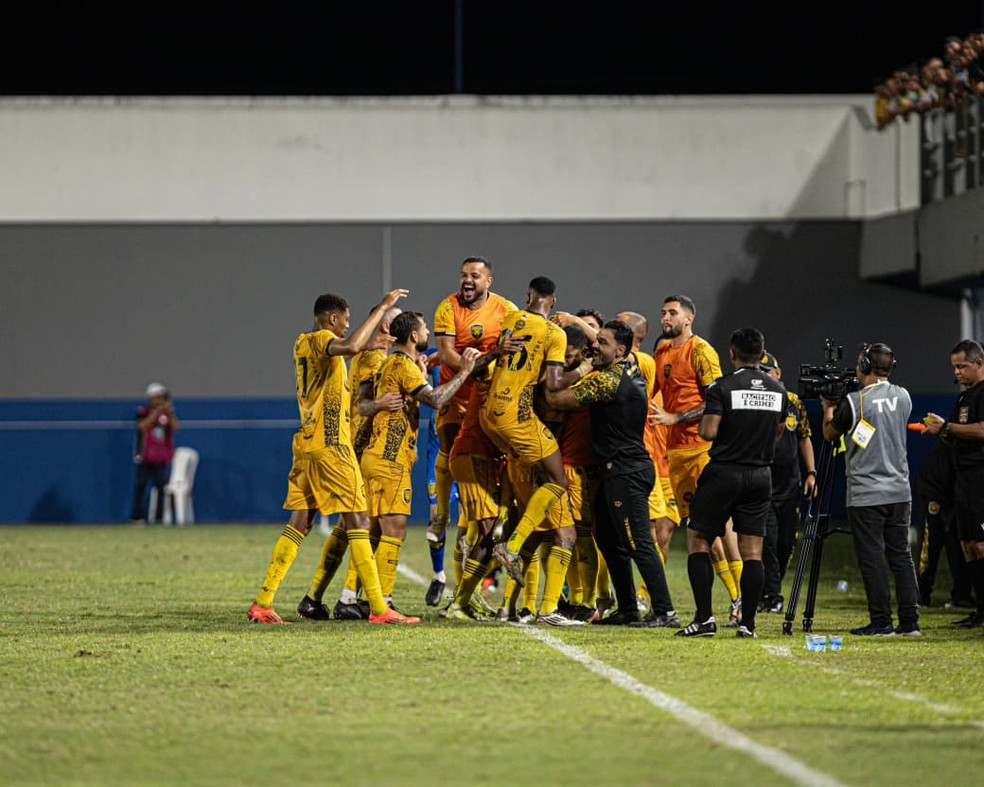 Amazonas soma tr&ecirc;s vit&oacute;rias seguidas na S&eacute;rie C &mdash; Foto: Jo&atilde;o Normando/AMFC