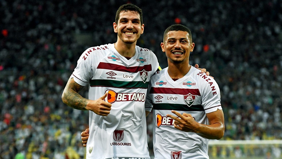 Nino e Andr� podem deixar o Fluminense ao fim da temporada � Foto: MAILSON SANTANA/FLUMINENSE FC
