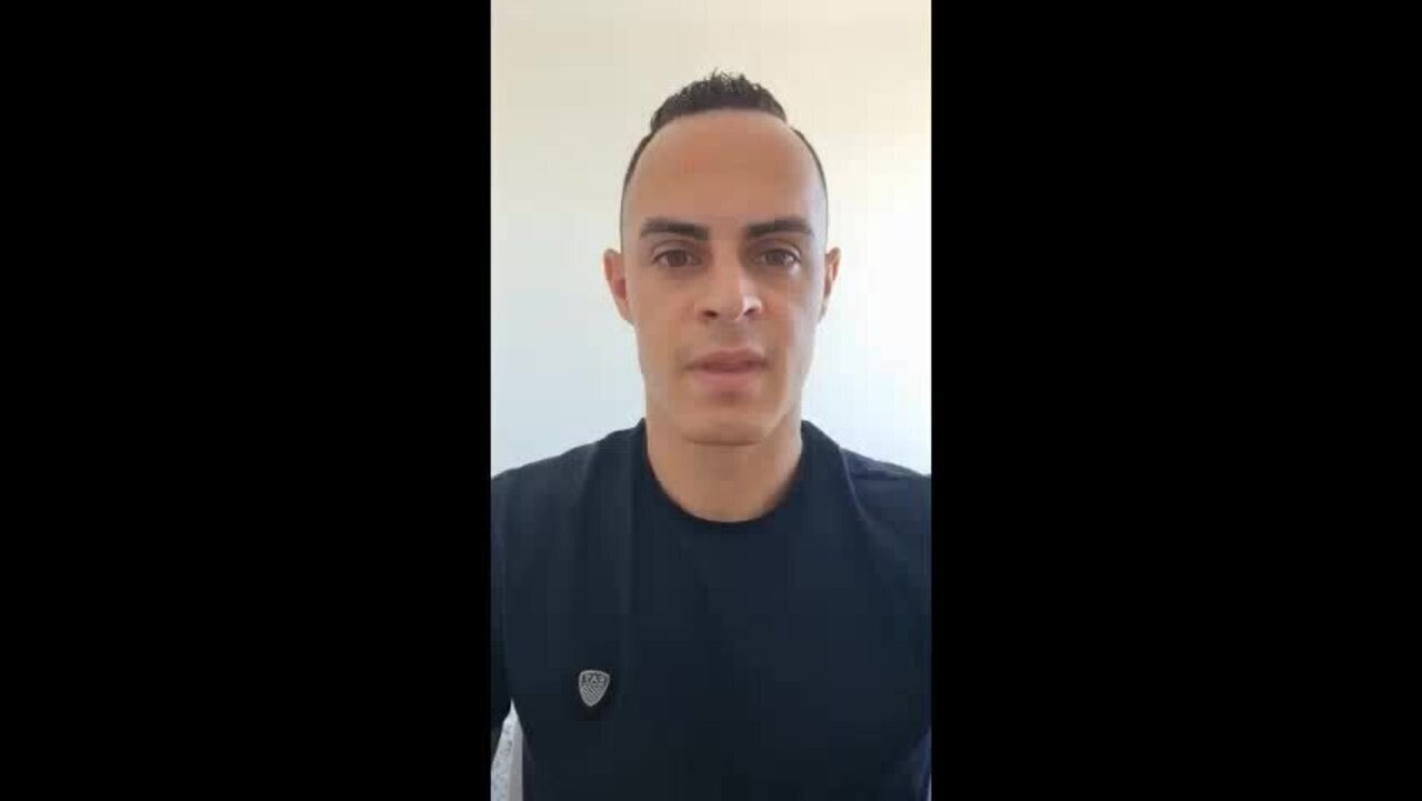 Victor Rangel volta a treinar no Santa Cruz após ser liberado para ...