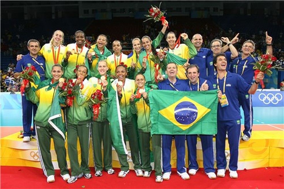Quantas vezes o Brasil ganhou ouro no vôlei feminino?