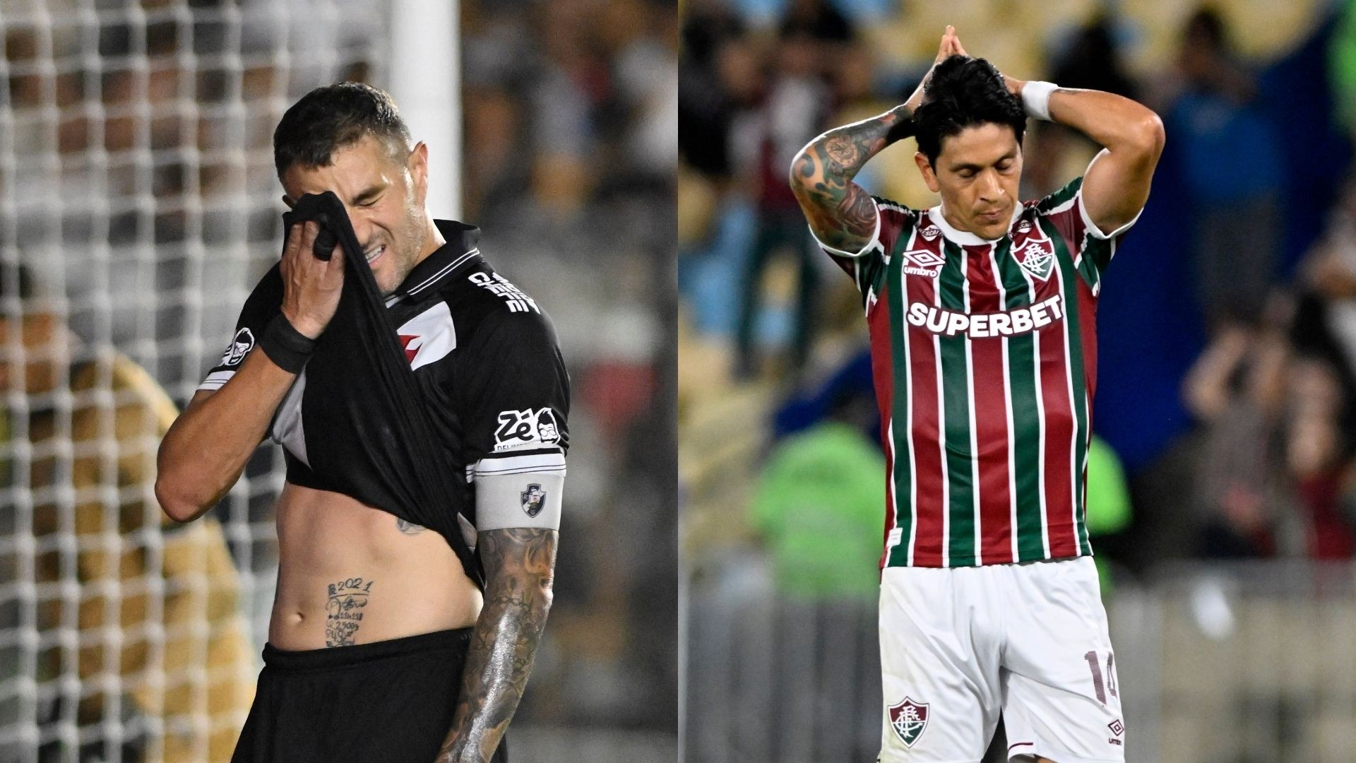 Argentinos em baixa: Vasco e Fluminense se enfrentam com Vegetti e Cano questionados