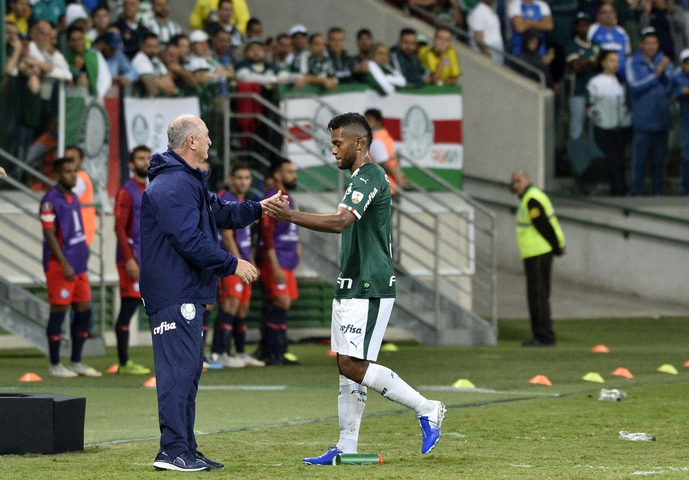 Borja Palmeiras x San Lorenzo — Foto: Marcos Ribolli