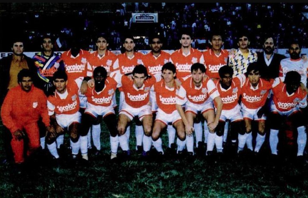 Comercial-MS - time de 1994 — Foto: Acervo do clube