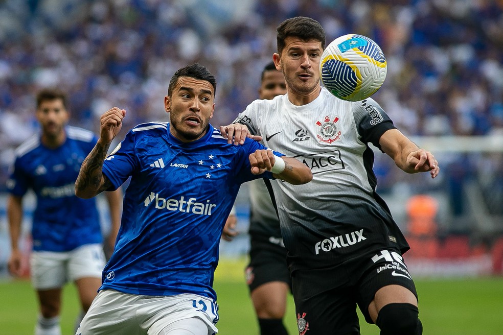 Cruzeiro x Corinthians Série A 2024 — Foto: Fernando Moreno/AGIF