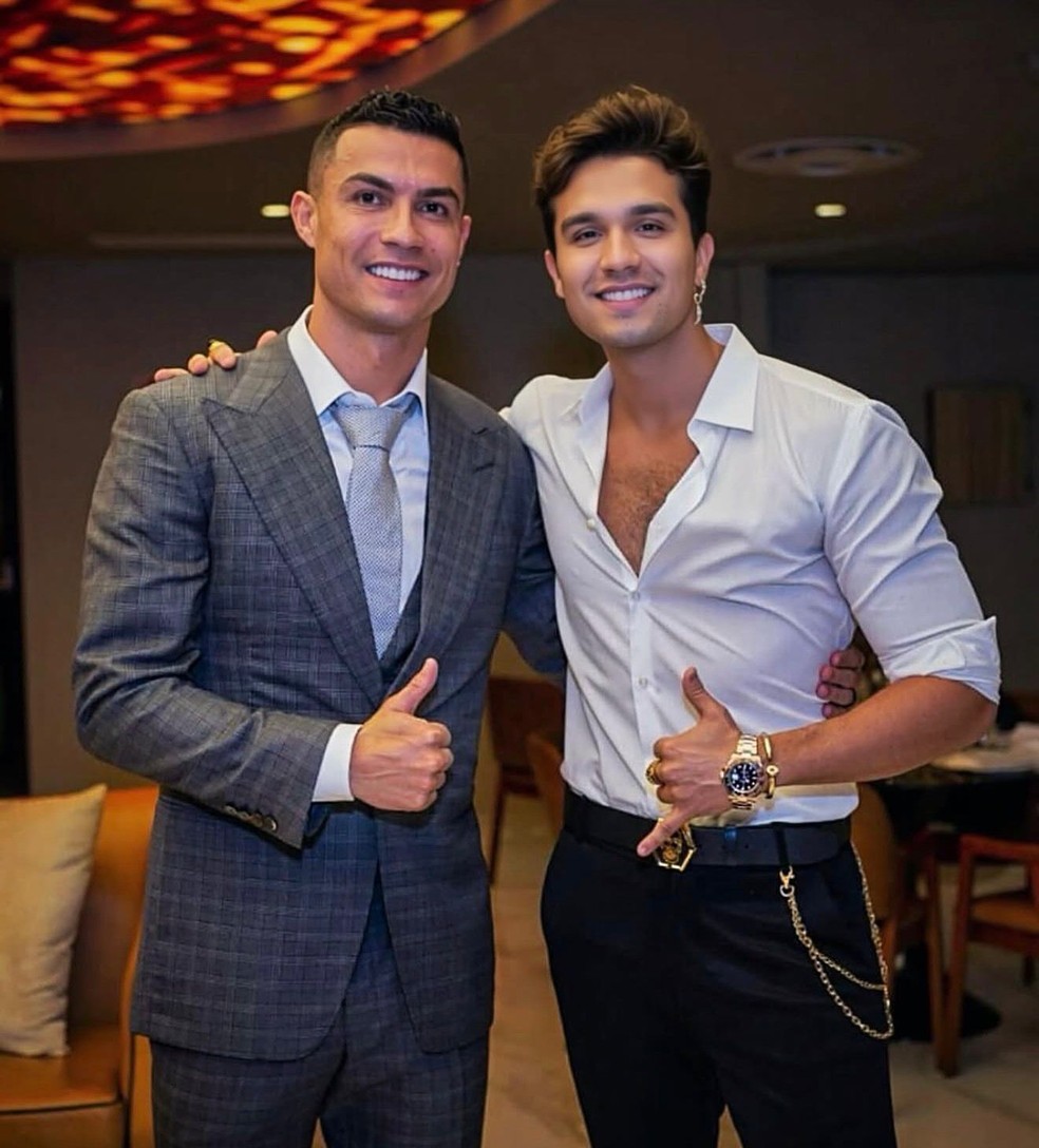 Cristiano Ronaldo e Luan Santana - Cristiano Ronaldo Brasil