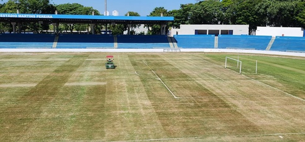 Gramado do Estádio Olímpico Regional foi revitalizado pelo FC