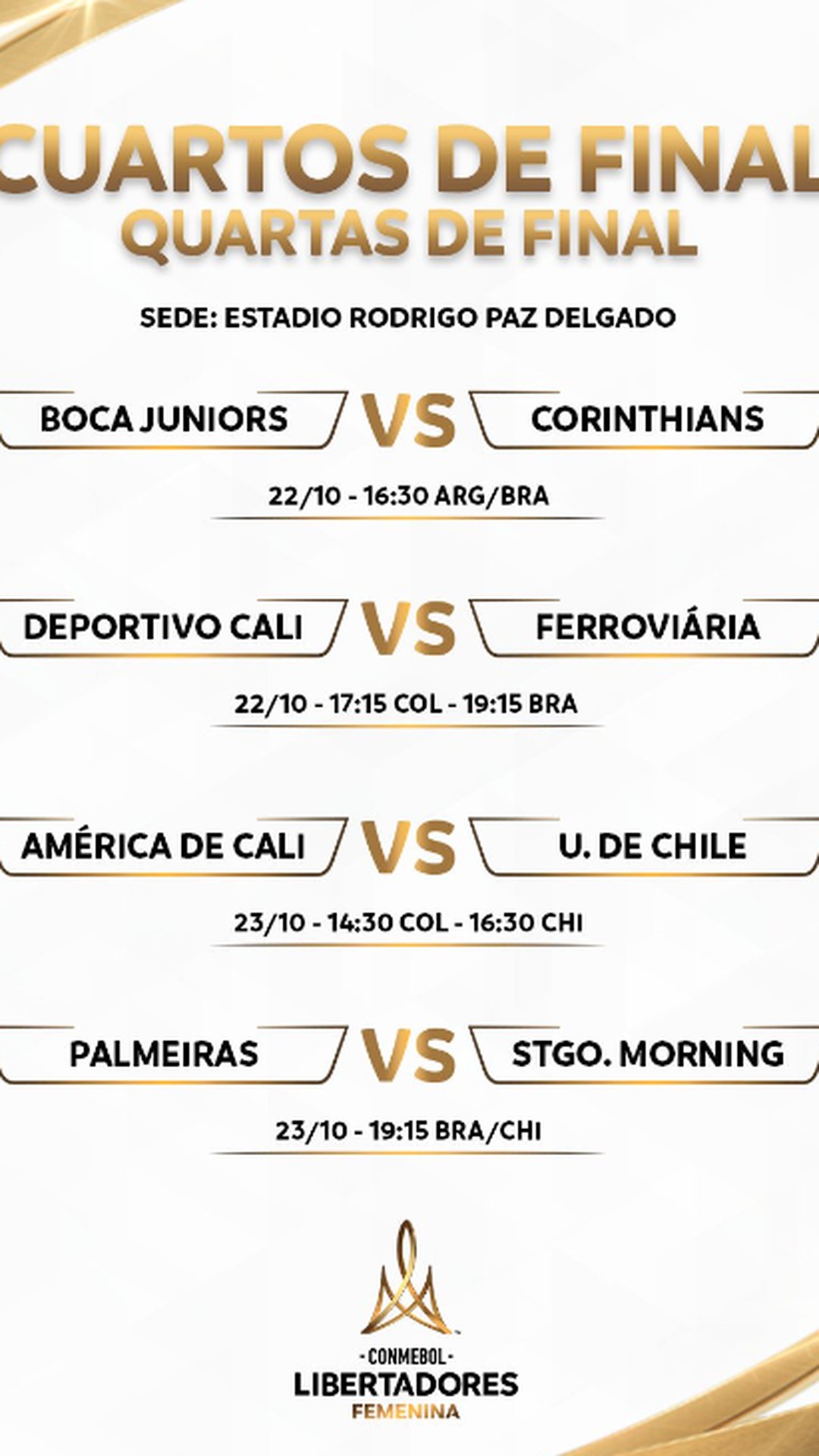 Palmeiras vence Santiago Morning e vai à semi da Libertadores feminina