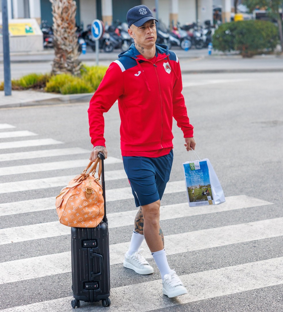 Róger Guedes, atacante do Al Rayyan — Foto: Divulgação/Al Rayyan