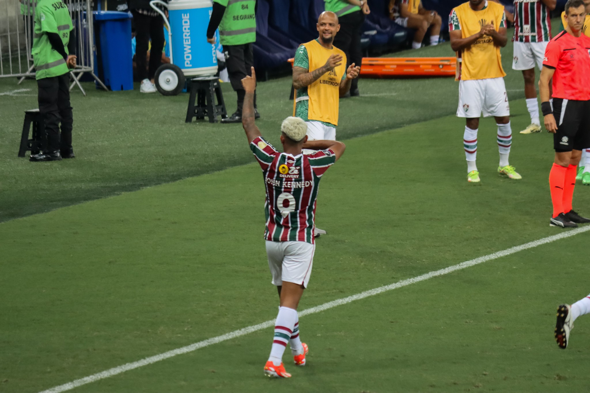 John Kennedy reassume camisa 9 do Fluminense após saída de Everaldo para o Bahia