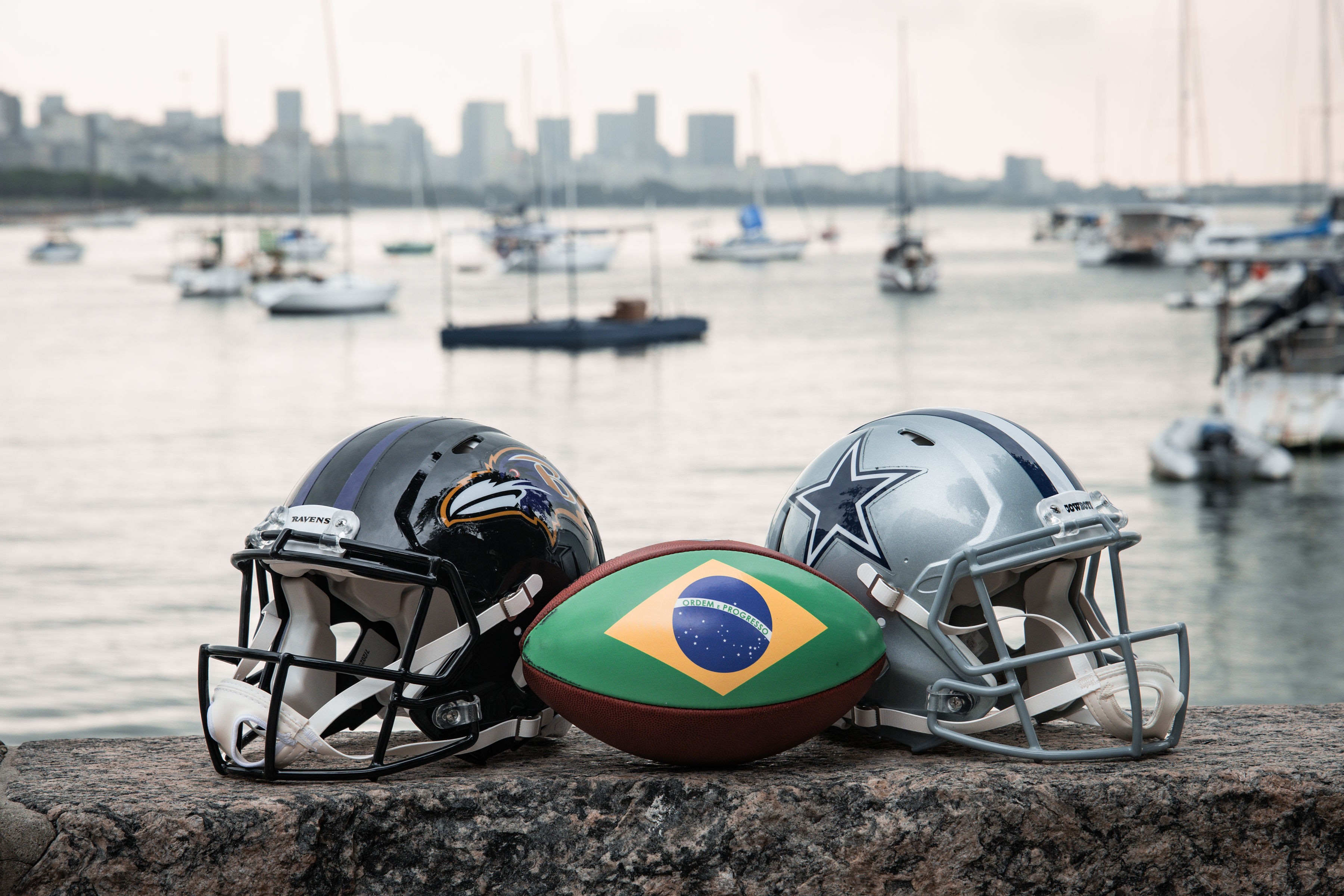 NFL Rio Game: torcidas de Cowboys e Ravens promovem eventos pela cidade no fim de semana