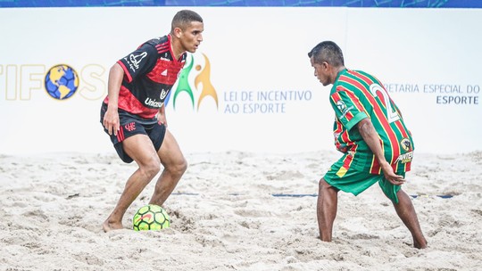 SORTEADOS - Foto: (Rodrigo Ferreira/Fla Beach Soccer)