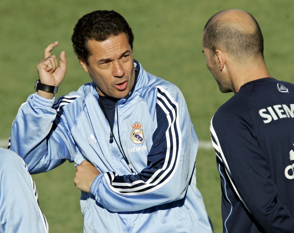 Luxemburgo Ancelotti - Vanderlei Luxemburgo e imagem histórica
