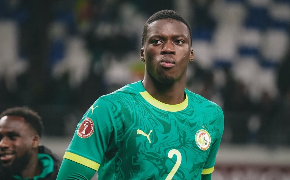 Mamadou Sarr atuando por Senegal
