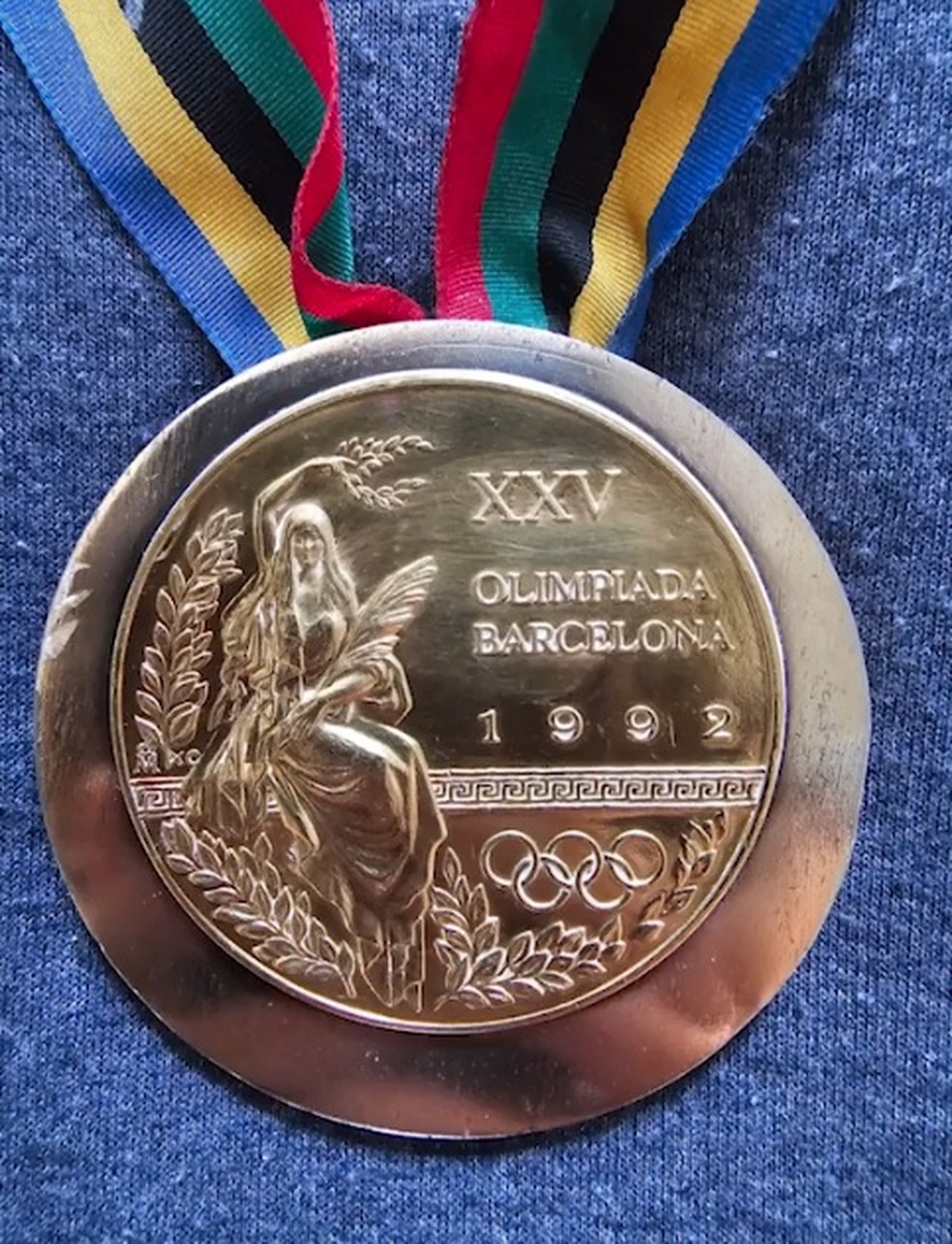 Colecionismo medalha ACRE clube VII olimpiada familiar