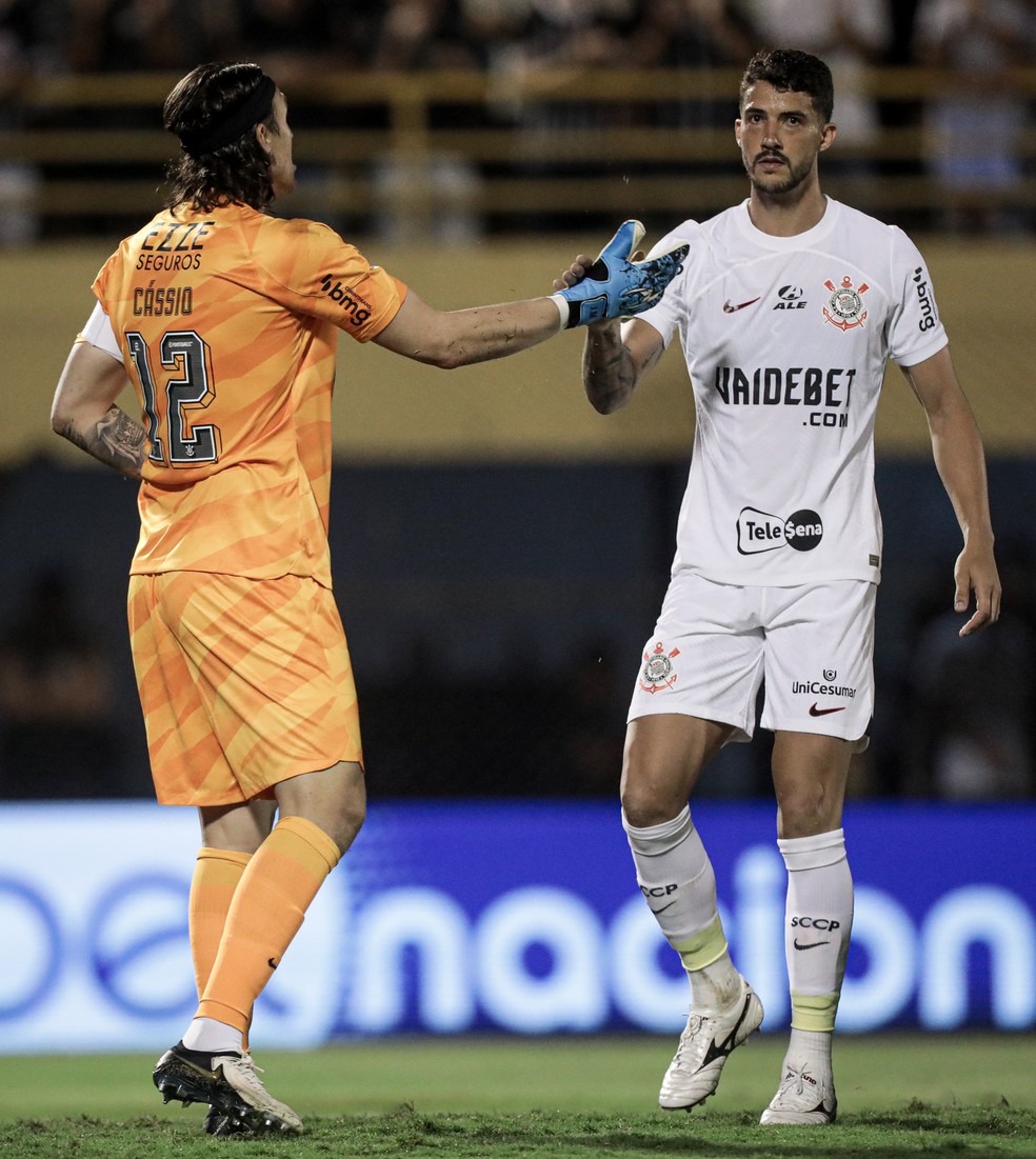 Gustavo Henrique chegou na atual temporada e se tornou titular — Foto: Rodrigo Coca/Ag. Corinthians
