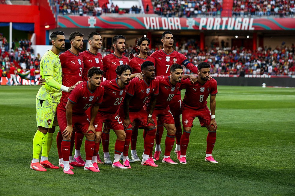 Copa do Mundo hoje: perfil de Portugal com craques