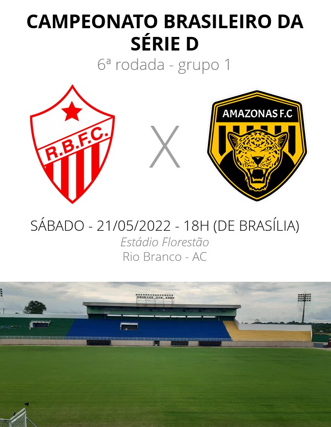 Rio Branco-AC x Amazonas: escalações prováveis, desfalques e arbitragem